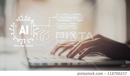 Human interact with AI artificial intelligence brain process generative AI EIDE Human interact with AI artificial intelligence brain process generative AI EIDE 118700237