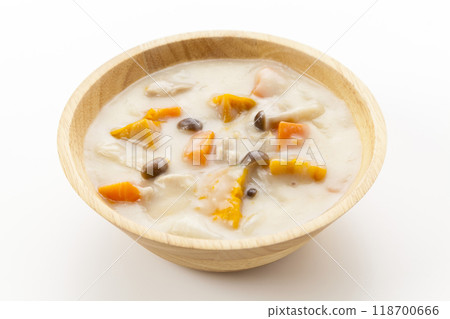 Pumpkin and Chicken Cream Stew Pumpkin and Chicken Cream Stew 118700666
