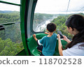 Barron Falls as seen from the Skyrail 118702528
