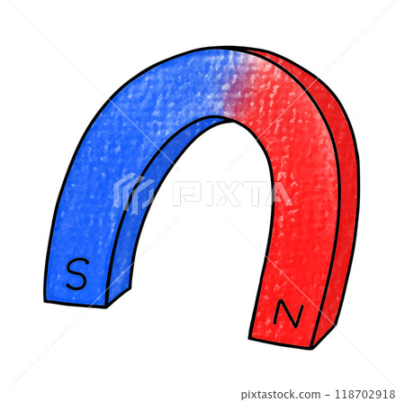 Loose and simple permanent magnet analog style 118702918