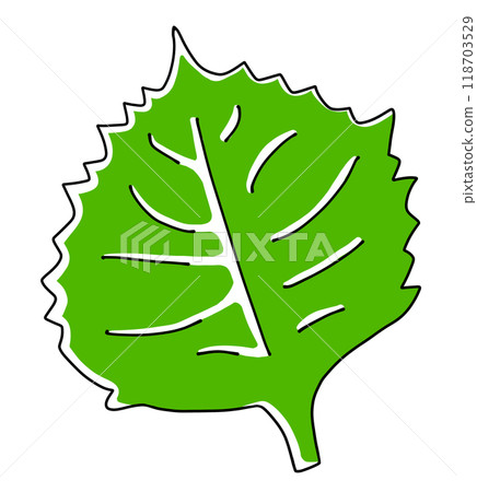 Loose and simple shiso leaf, solid color Loose and simple shiso leaf, solid color 118703529