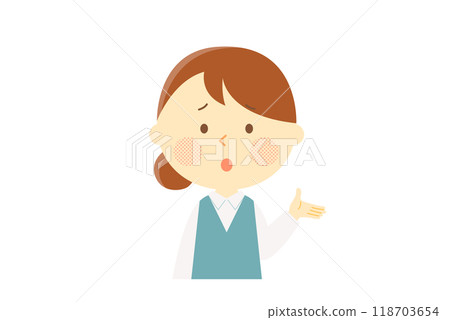 女員工一臉苦惱的說道 118703654