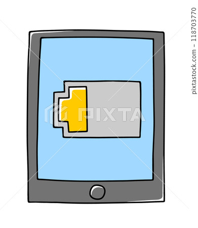 寬鬆簡約的智慧型手機,充電次數少,純色 寬鬆簡約的智慧型手機,充電次數少,純色 118703770