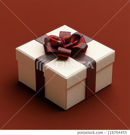 3d of birthday giftbox on background 118704455
