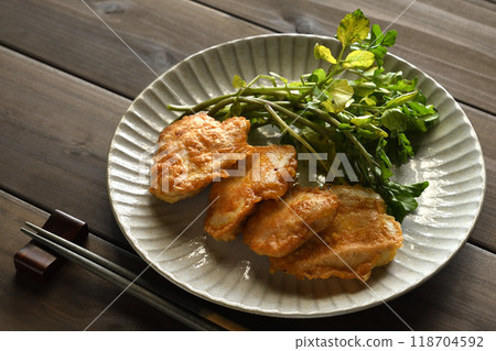 Chicken breast pickata Chicken breast pickata 118704592