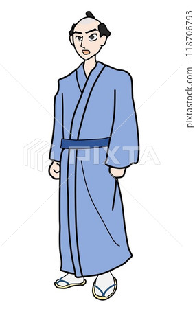 Handsome men from the Edo period 3 (image of young Tsutae) 118706793
