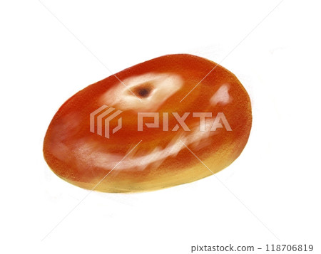 閃閃發亮的紅豆包子，就像繪本裡的插圖一樣 118706819