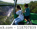 Barron Falls as seen from the Skyrail 118707839