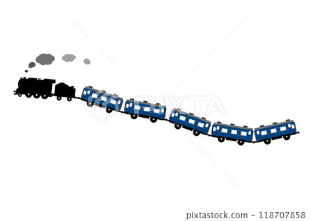 飛行 SL 和客車的向量圖解 118707858