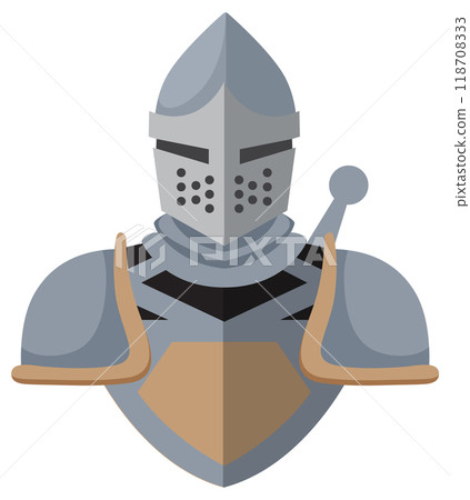 Medieval Knight in Armor 118708333