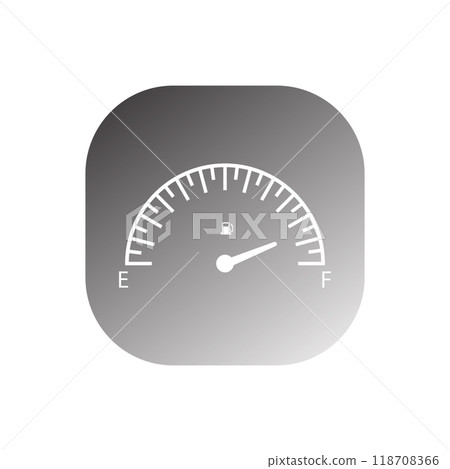 Car Fuel Indicator Icon vector 118708366