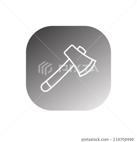 axe icon vector axe icon vector 118708490