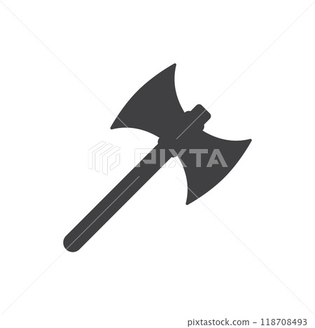 axe icon vector 118708493