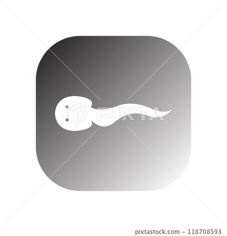 tadpole icon vector tadpole icon vector 118708593