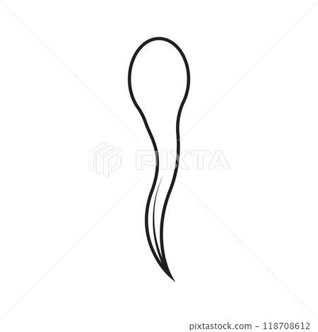 tadpole icon vector tadpole icon vector 118708612