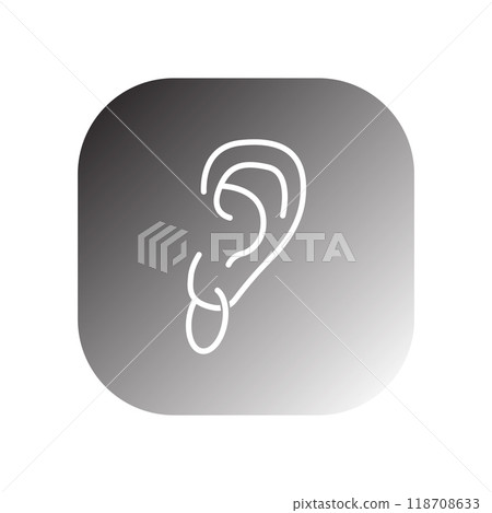 piercing icon vector 118708633