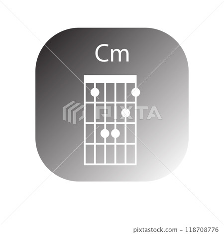 guitar chord icon vector guitar chord icon vector 118708776