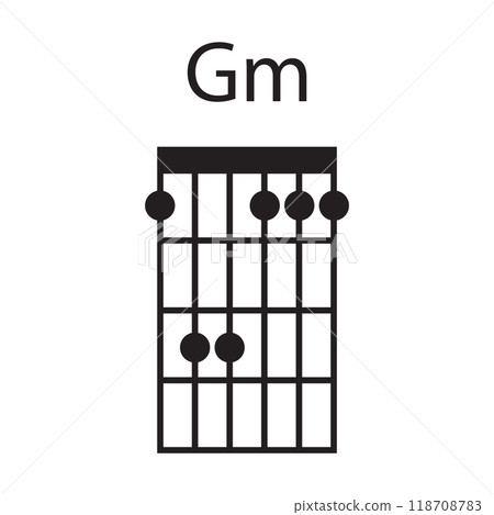 guitar chord icon vector guitar chord icon vector 118708783