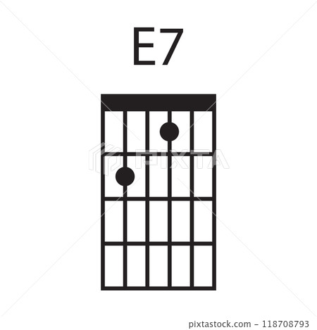 guitar chord icon vector guitar chord icon vector 118708793