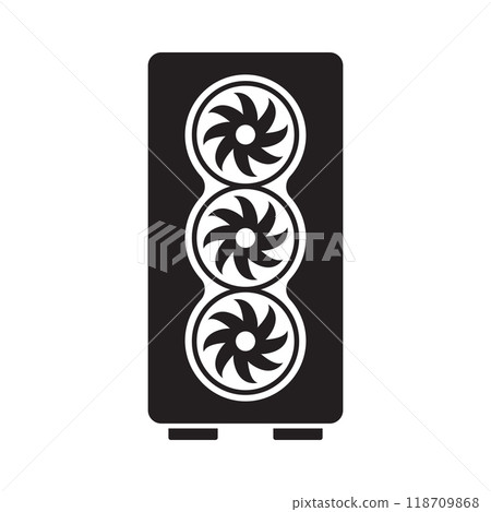 pc case icon vector pc case icon vector 118709868