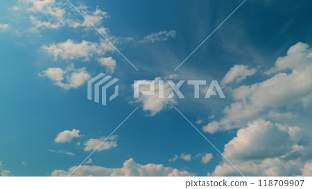 Building Motions Clouds. Wonderful Nature Clouds Moving In Opposite Direction Moving. Sky With Clouds Weather Nature Cloud Blue. 118709907