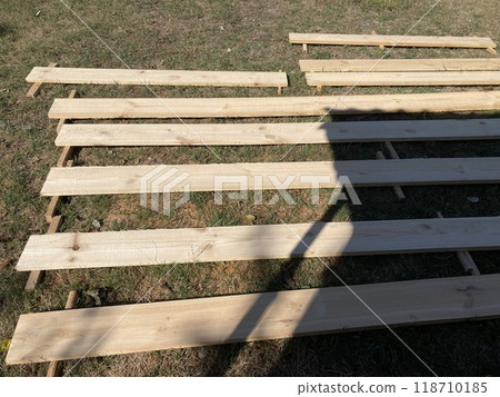 Preparing lumber for priming and painting 118710185