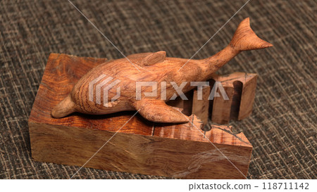 雕塑,教室,櫻桃樹,海豚,海豬,哺乳動物,海,可愛,可愛,一點 118711142