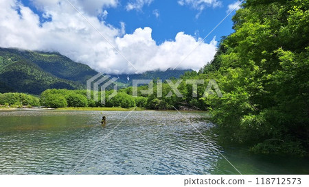 mountain scenery mountain scenery 118712573