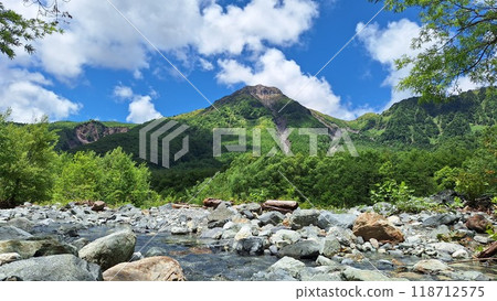 mountain scenery mountain scenery 118712575