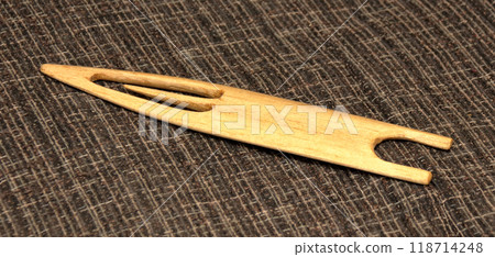 Carving, classroom, paulownia, needle, net, wood 118714248