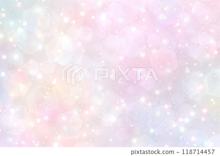 Abstract and fantastic glitter gradient background wallpaper illustration texture in rainbow pastel colors [pink base] 118714457