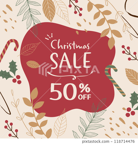 Christmas sale banner material_1 Christmas sale banner material_1 118714476