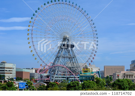 Ferris wheel, Cosmo Clock, Yokohama Minato Mirai area 118714702