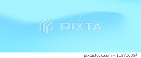 Gradient Pastel Winter Background. Blur banner. Holographic print. Abstract vector illustration in Blue tones. Sky colors wallpaper 118716354