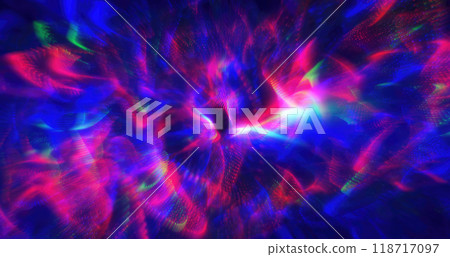 A vibrant, abstract display of swirling neon colors in red, blue, and green, creating a dynamic and futuristic visual effect, perfect for tech or creative projects A vibrant, abstract display of swirling neon colors in red, blue, and green, creating a dynamic and futuristic visual effect, perfect for tech or creative projects 118717097