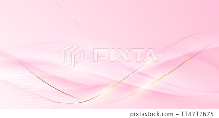 Abstract background design, modern pink and gold geometric element design. Abstract background design, modern pink and gold geometric element design. 118717675