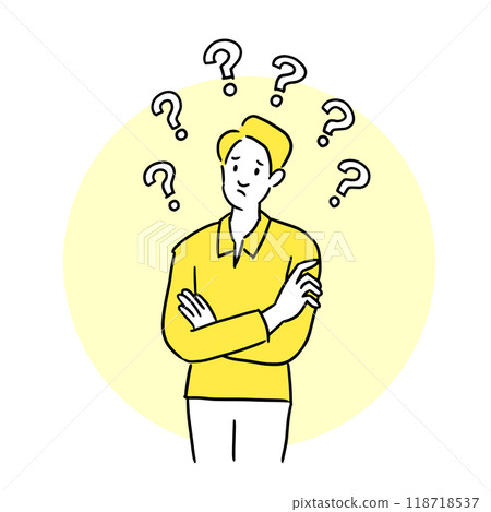 有思想的人的插圖素材 有思想的人的插圖素材 118718537