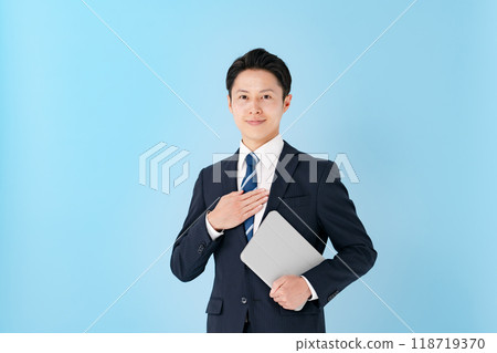 商人微笑 FP 118719370