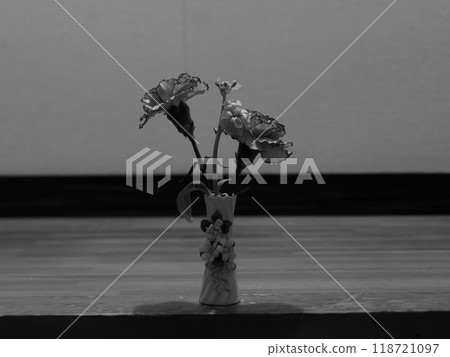 Monochrome vase 118721097