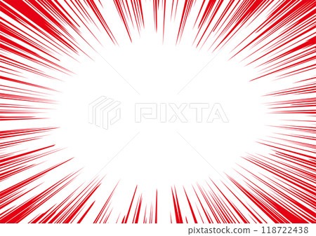 徑向紅線漫畫風格 118722438