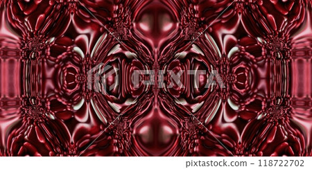 Abstract Kaleidoscope Geometry Psychedelic Art Pink Red Black White Pattern Background Abstract Kaleidoscope Geometry Psychedelic Art Pink Red Black White Pattern Background 118722702