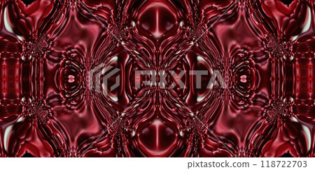 Abstract Kaleidoscope Geometry Psychedelic Art Pink Red Black White Pattern Background Abstract Kaleidoscope Geometry Psychedelic Art Pink Red Black White Pattern Background 118722703