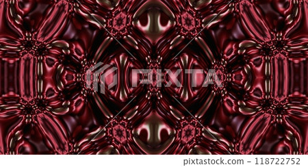 Abstract Kaleidoscope Geometry Psychedelic Art Pink Red Black White Pattern Background Abstract Kaleidoscope Geometry Psychedelic Art Pink Red Black White Pattern Background 118722752
