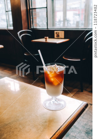 咖啡拿鐵咖啡 118723482