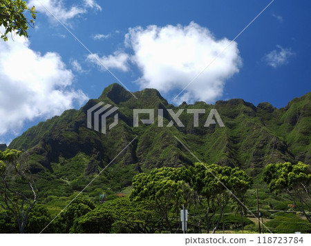 Hawaii, Oahu, Koolau Mountains Hawaii, Oahu, Koolau Mountains 118723784