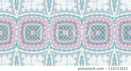 Abstract Kaleidoscope Geometry Psychedelic Art Pink Blue White Pattern Background Abstract Kaleidoscope Geometry Psychedelic Art Pink Blue White Pattern Background 118723822