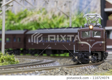 Railway model EF58 61 -07 Railway model EF58 61 -07 118724074