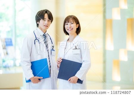Doctors in white coats, photo provided by Denpa Gakuen, Tokyo Electronics College Doctors in white coats, photo provided by Denpa Gakuen, Tokyo Electronics College 118724807