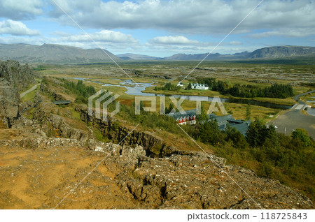 Thingvellir National Park: Tectonic Rift Valley and Icelandic Scenery 118725843