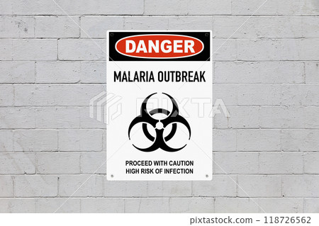 Danger - Malaria outbreak 118726562